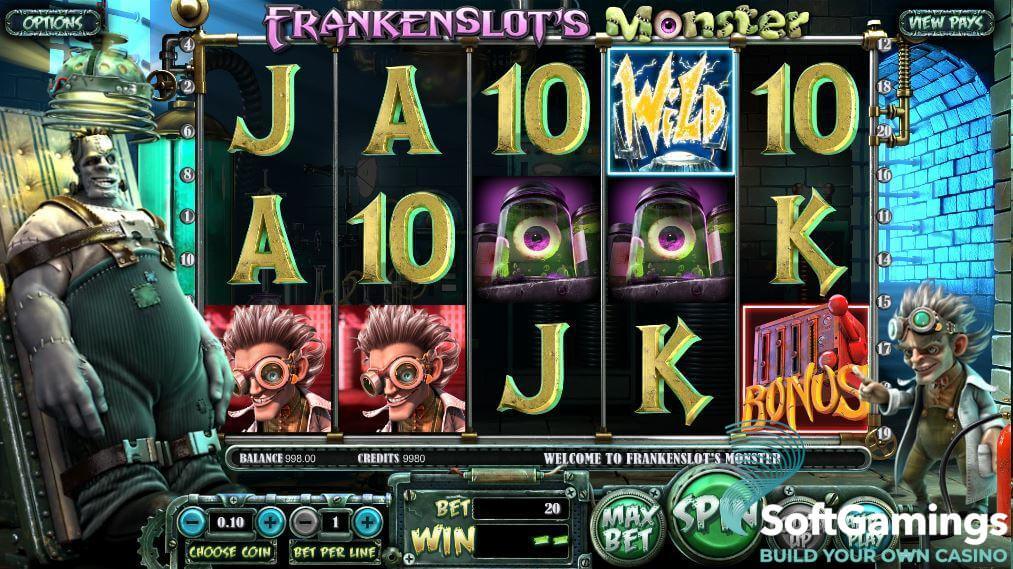 Frankenslot’s Monster revue sur la machine à sous