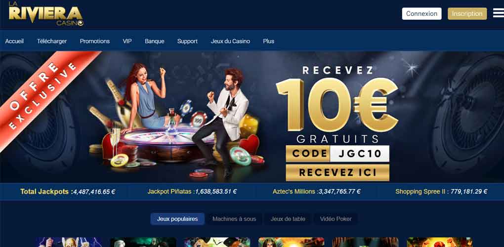 La Riviera Casino bonus 