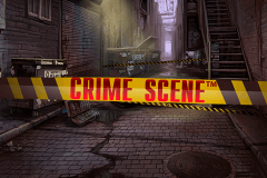 Logo crime scene netent jeu casino 