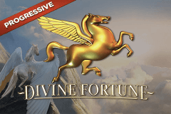 Logo divine fortune netent jeu casino 