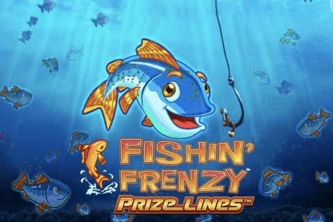 Logo fishin frenzy prize lines blueprint gaming 