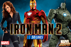 Logo iron man 2 50 lines playtech jeu casino 