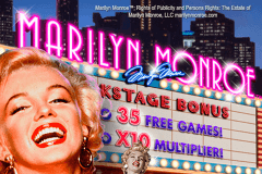 Logo marilyn monroe playtech jeu casino 