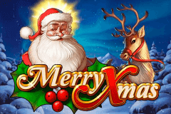 Logo merry xmas playn go jeu casino 