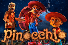 Logo pinocchio betsoft jeu casino 