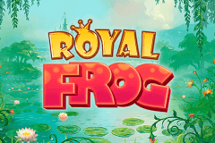 Logo royal frog quickspin jeu casino 