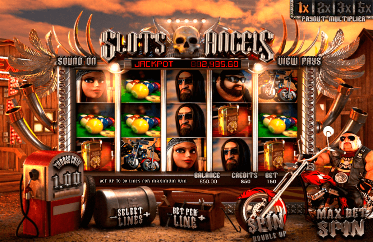 Slots Angels revue sur la machine à sous