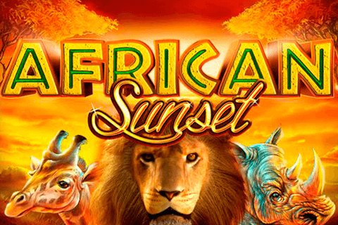 Logo african sunset gameart 