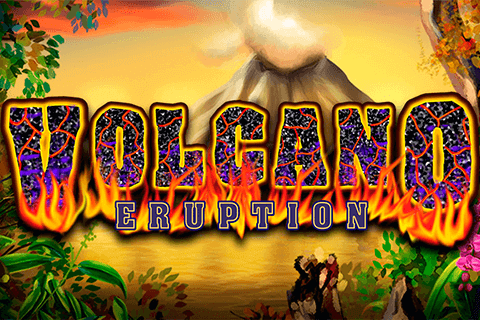 Logo volcano eruption nextgen gaming 